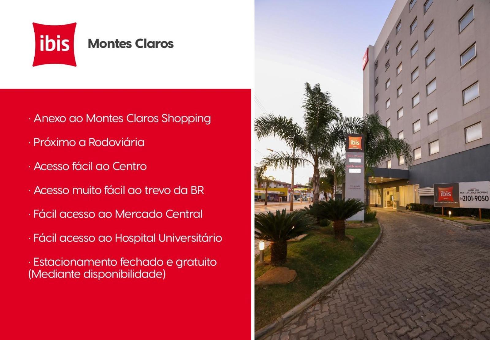 Готель Ibis Montes Claros Shopping Екстер'єр фото